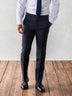 Navy Blue Suit Pants - Classic