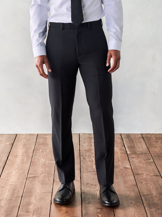 Classic Black Tuxedo Pants by SuitShop – Damari
