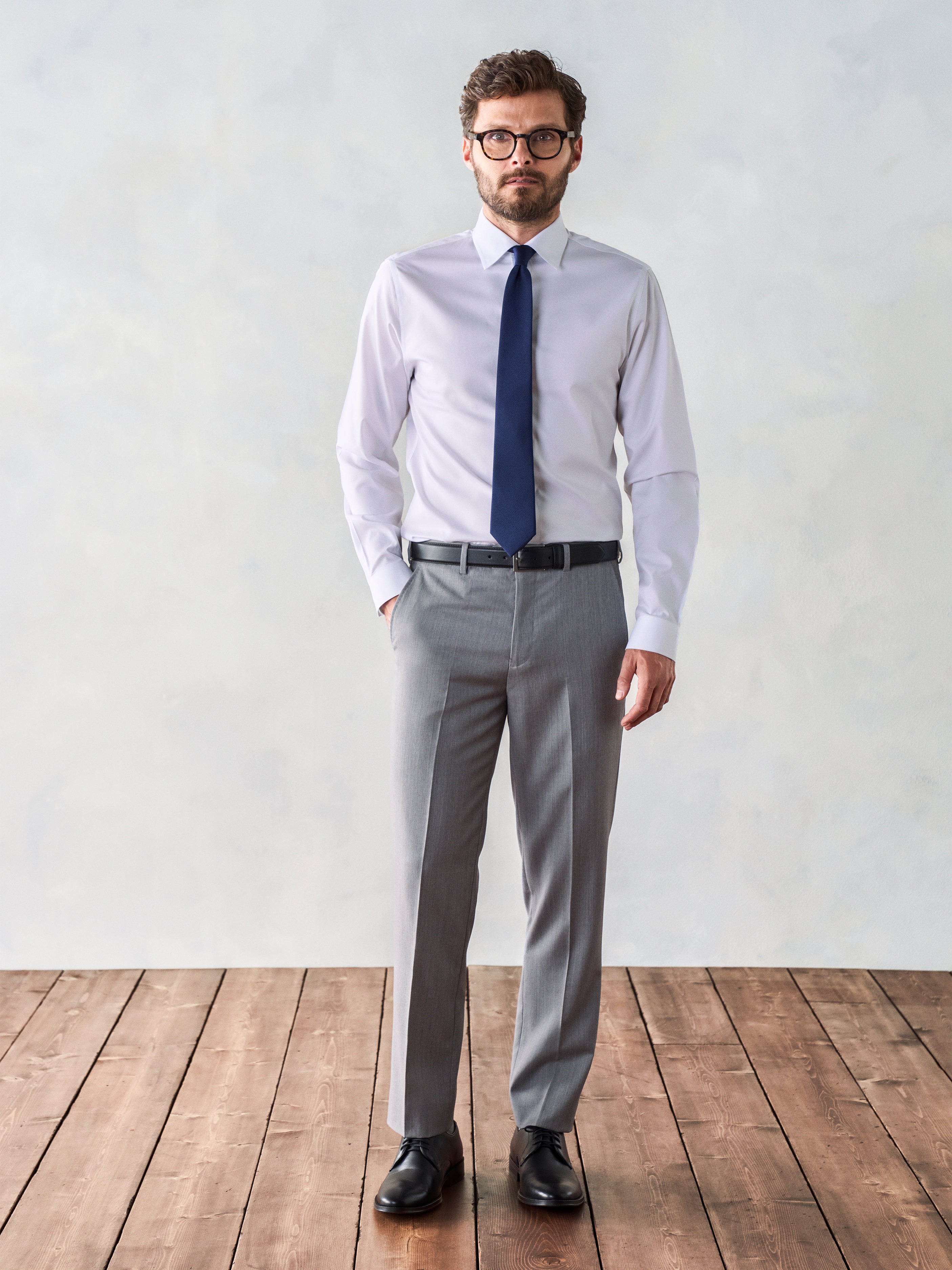 Light Grey Suit Pants