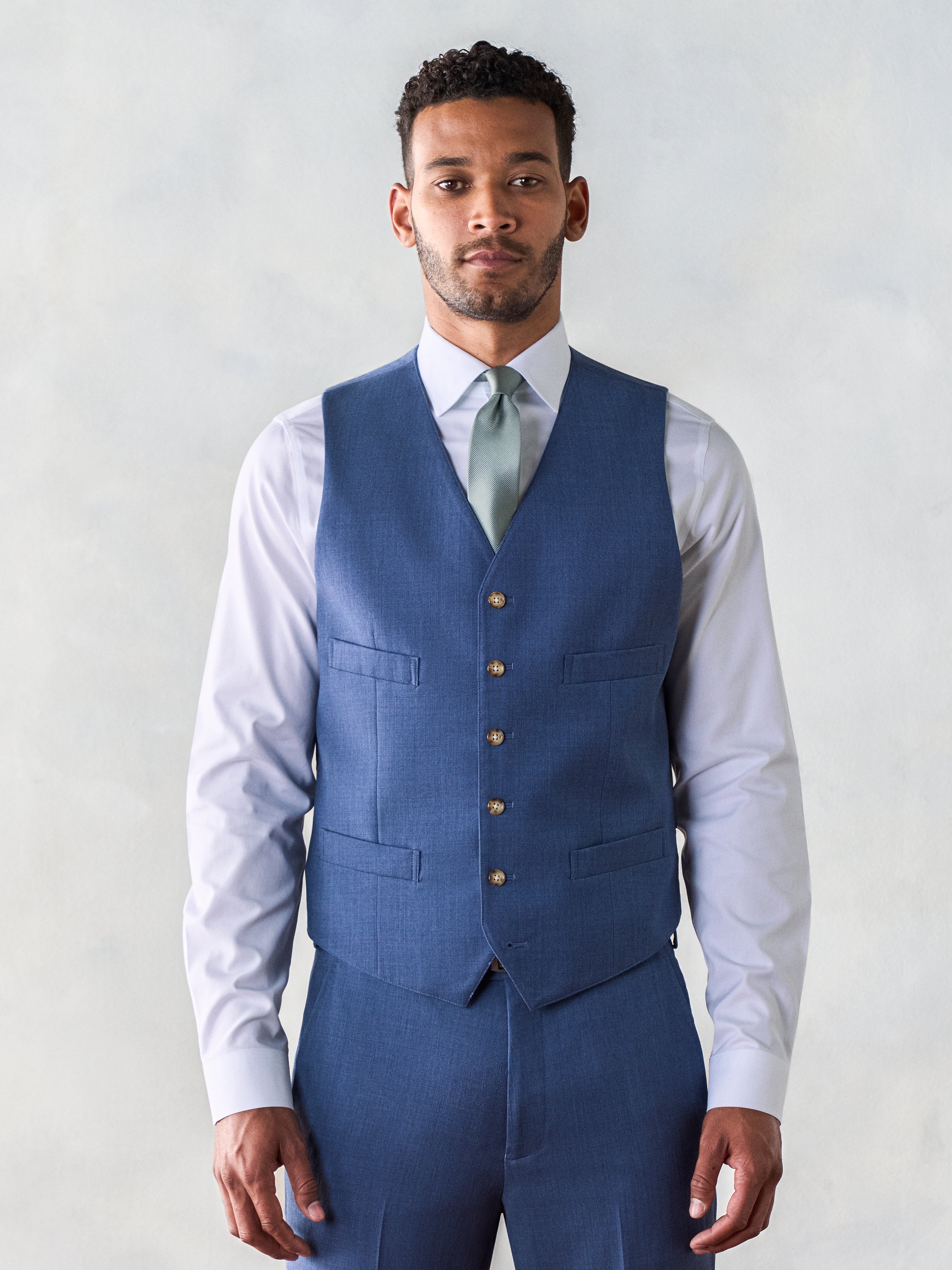 Light Blue Suit Vest | Vests for Weddings & Events