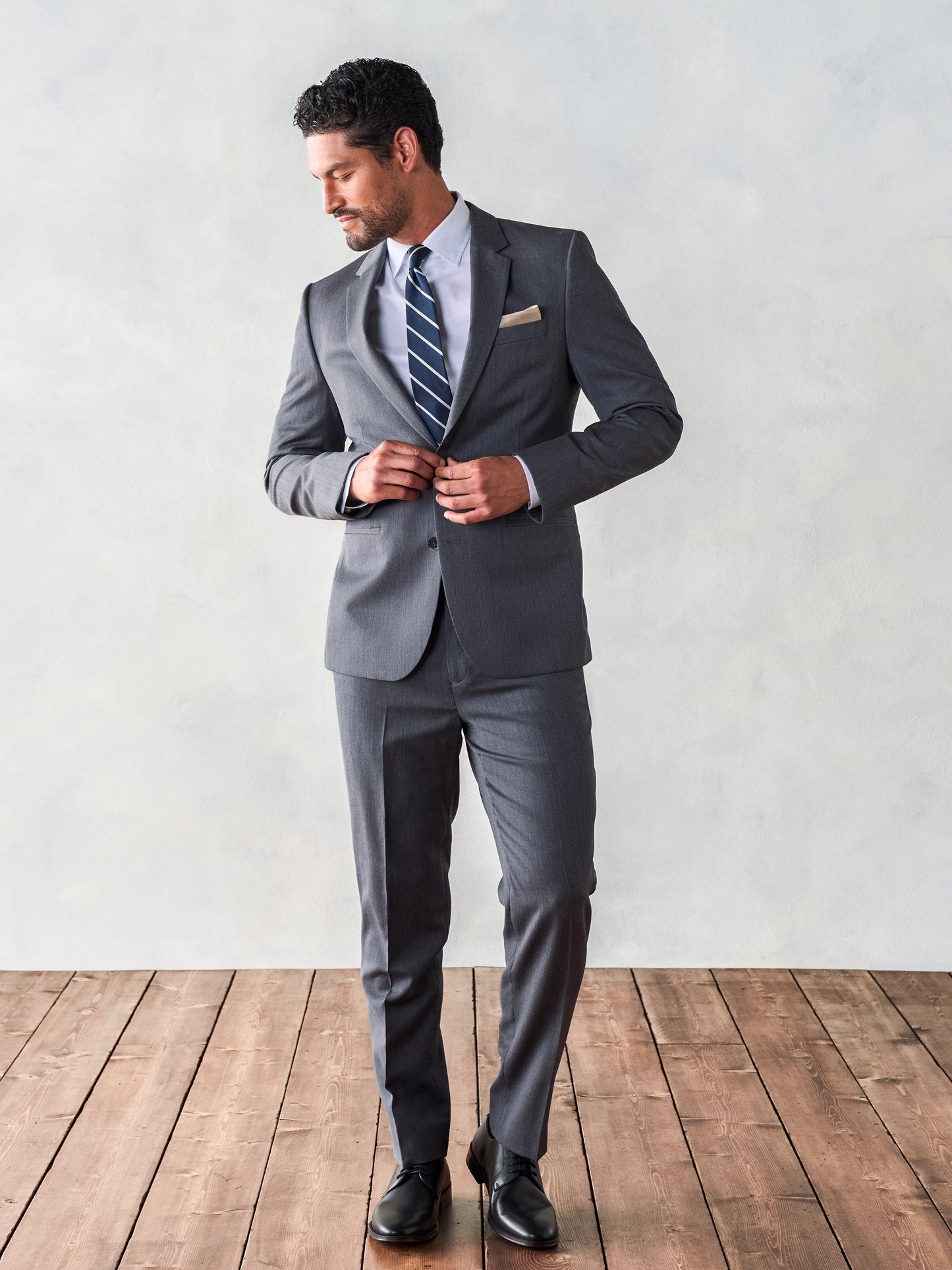 Grey Suit Jacket - The Black Tux - Buy New