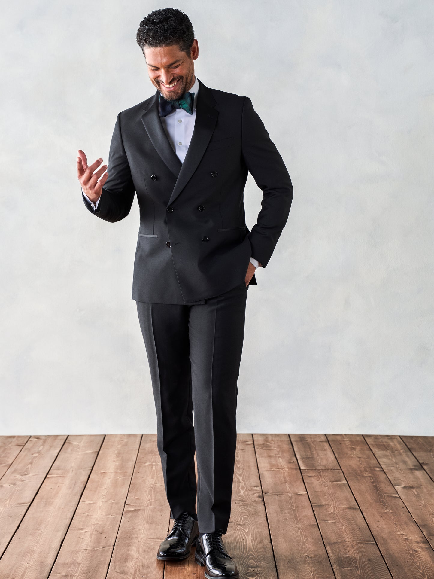 Double Breasted Tuxedo Home Try-On - The Black Tux - Buy New