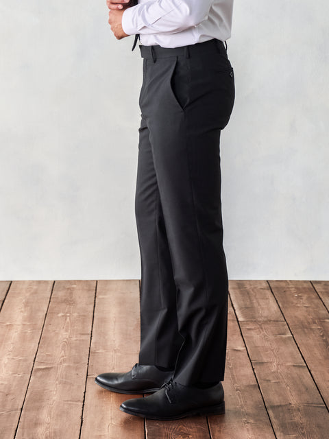 Essential Black Suit Pants - Classic