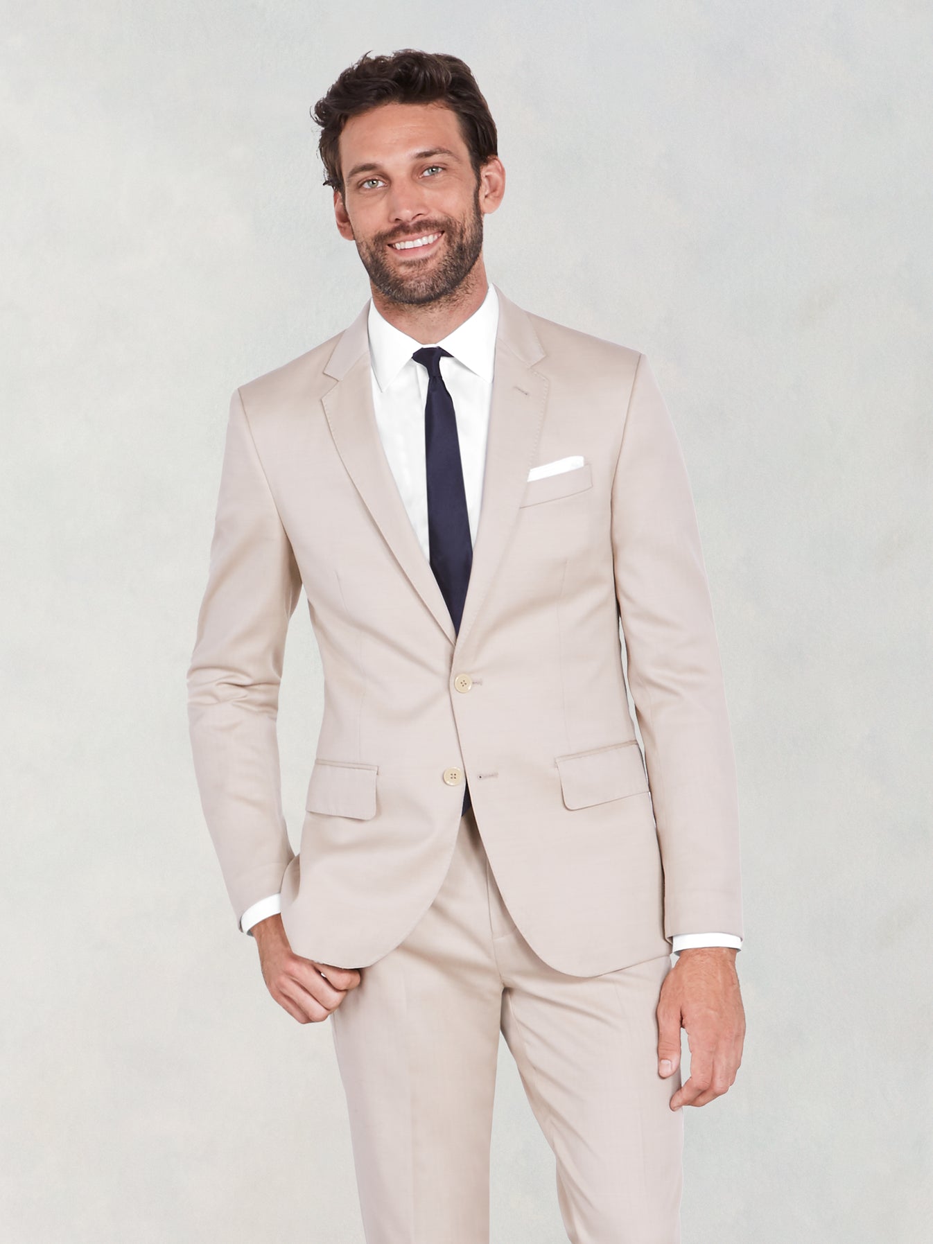 Tan Suit Jacket