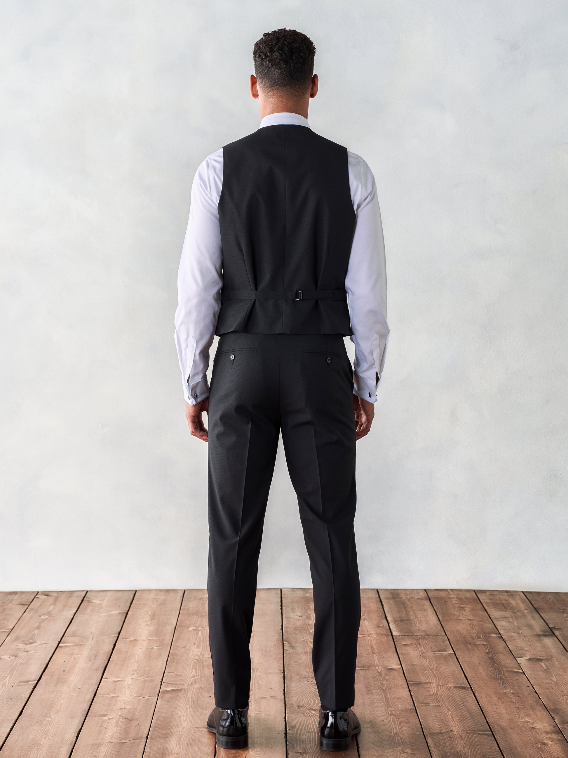 Stretch Wool Black Tuxedo Vest – The Black Tux - Buy New