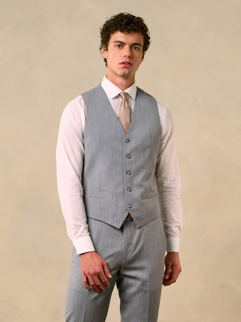 Essential Sterling Grey Suit Vest