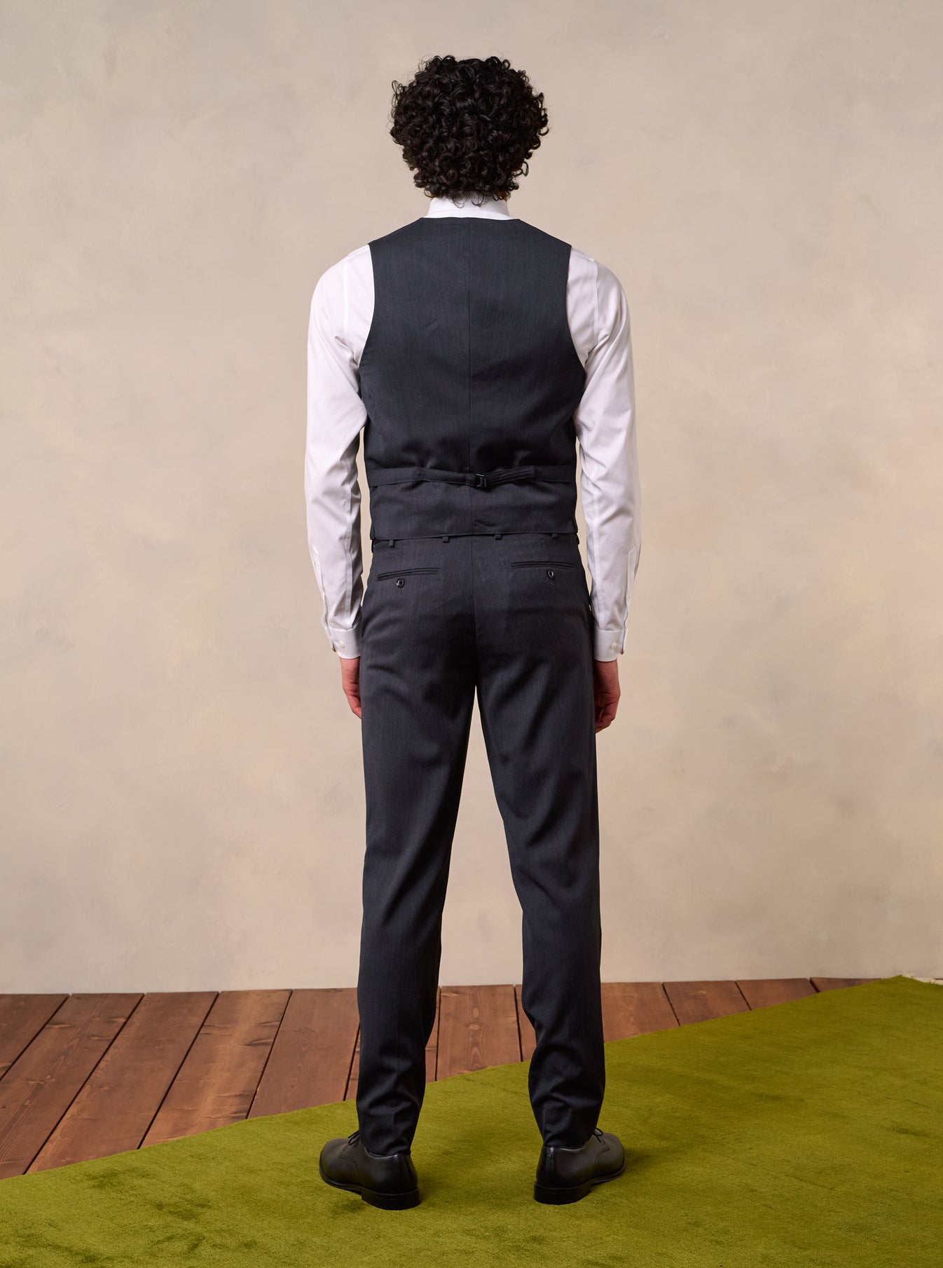 Charcoal Suit Pants