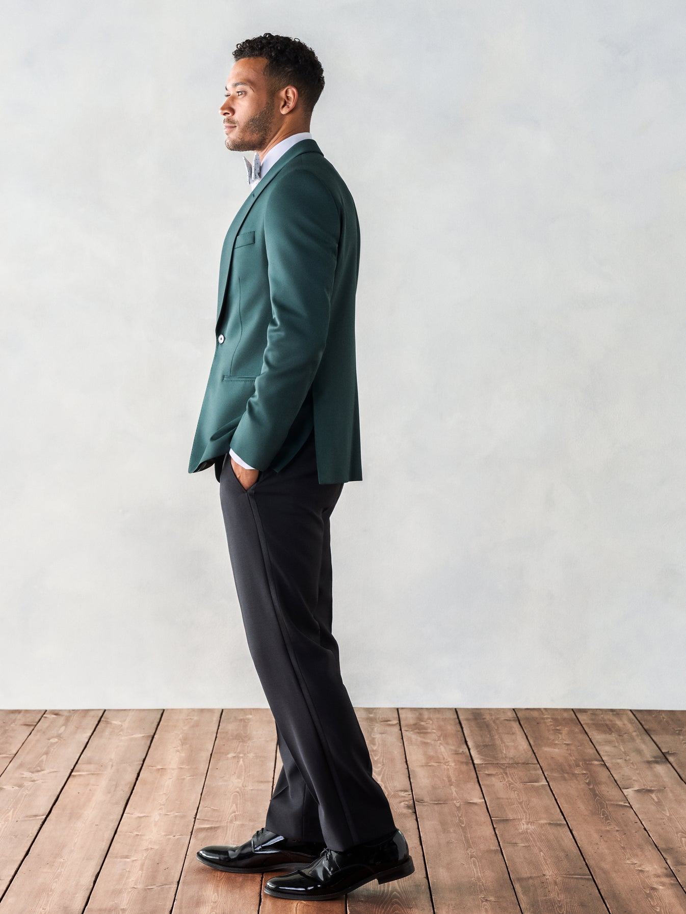 Emerald Shawl Tuxedo Jacket