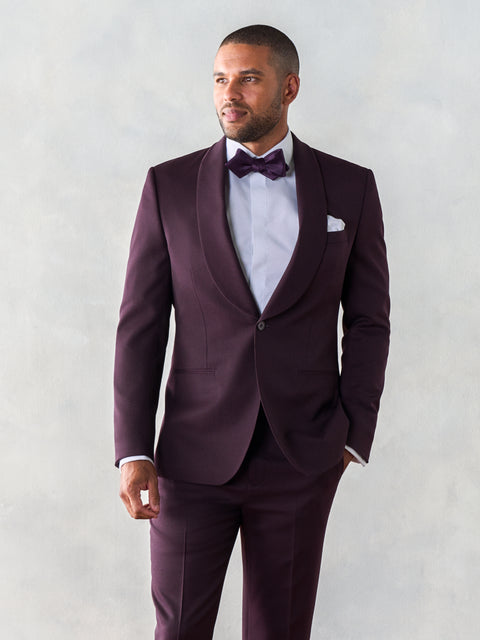 Plum Shawl Tuxedo