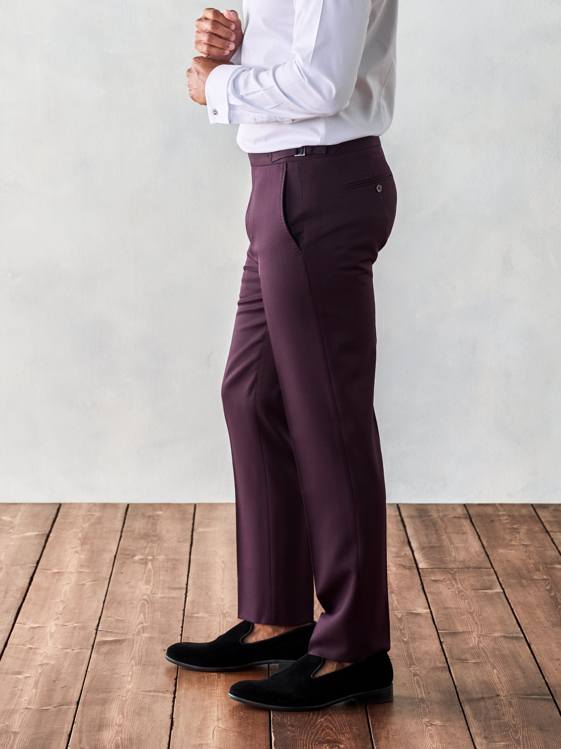 Plum Tuxedo Pants – The Black Tux - Buy New