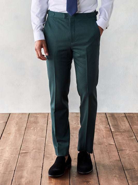 Emerald Tuxedo Pants