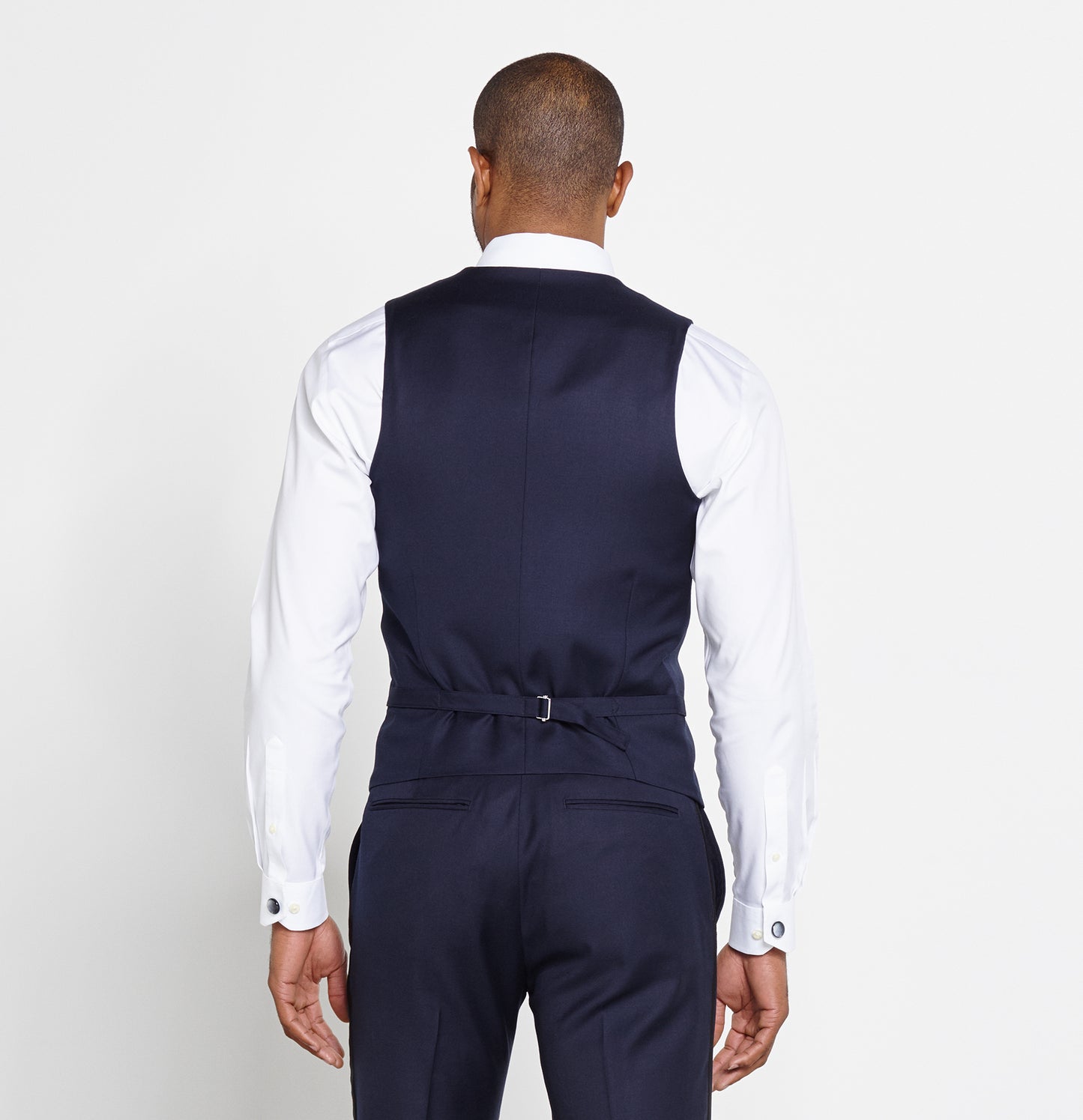 Midnight Blue Tuxedo Vest - The Black Tux - Buy New