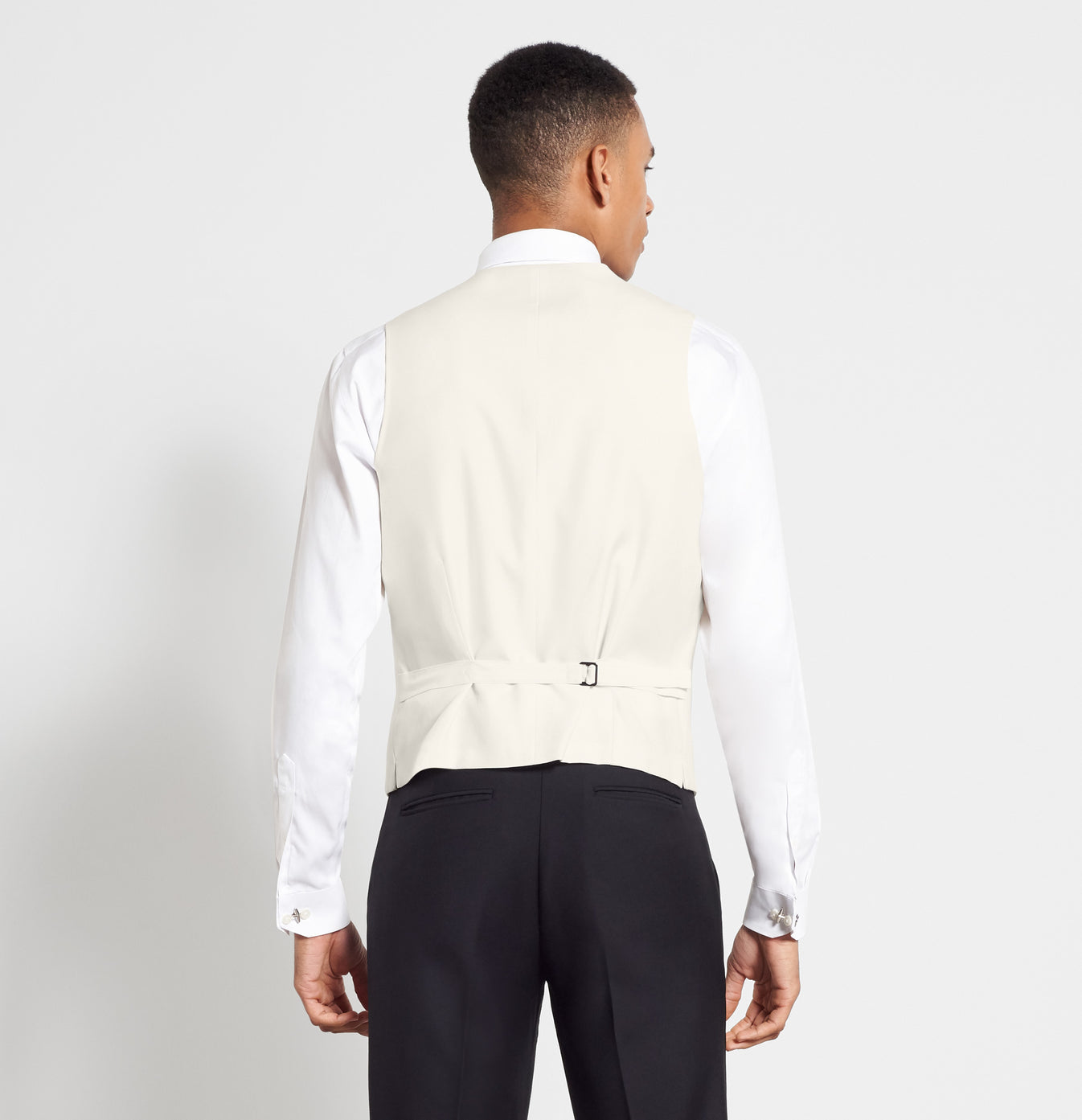 Ivory Tuxedo Vest