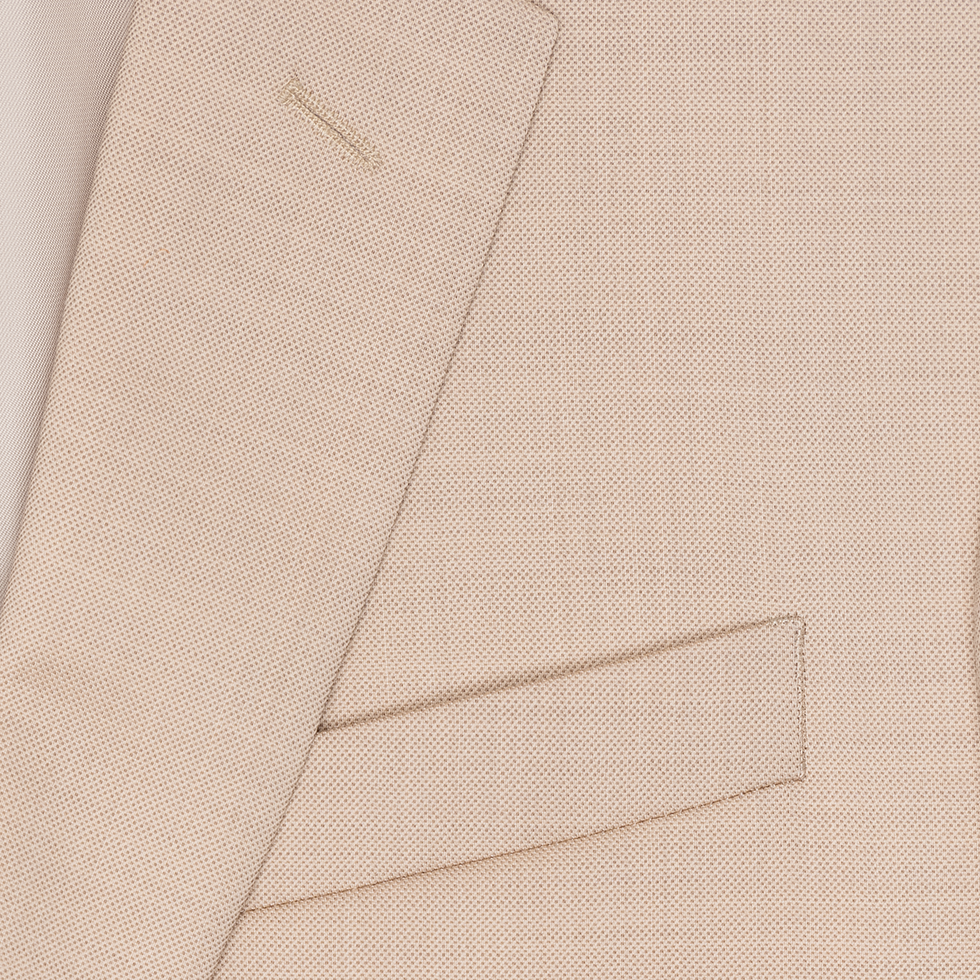 Beige Suit Jacket