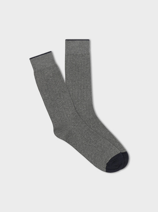 Solid Grey Dress Sock - The Black Tux - Buy New