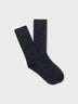 Navy Pindot Dress Sock