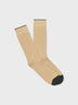 Solid Tan Dress Sock