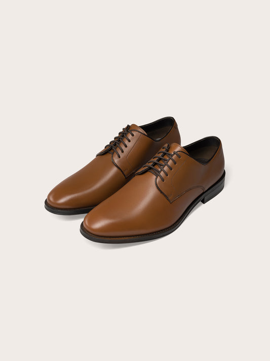 Brown Leather Shoes - The Black Tux - Buy New