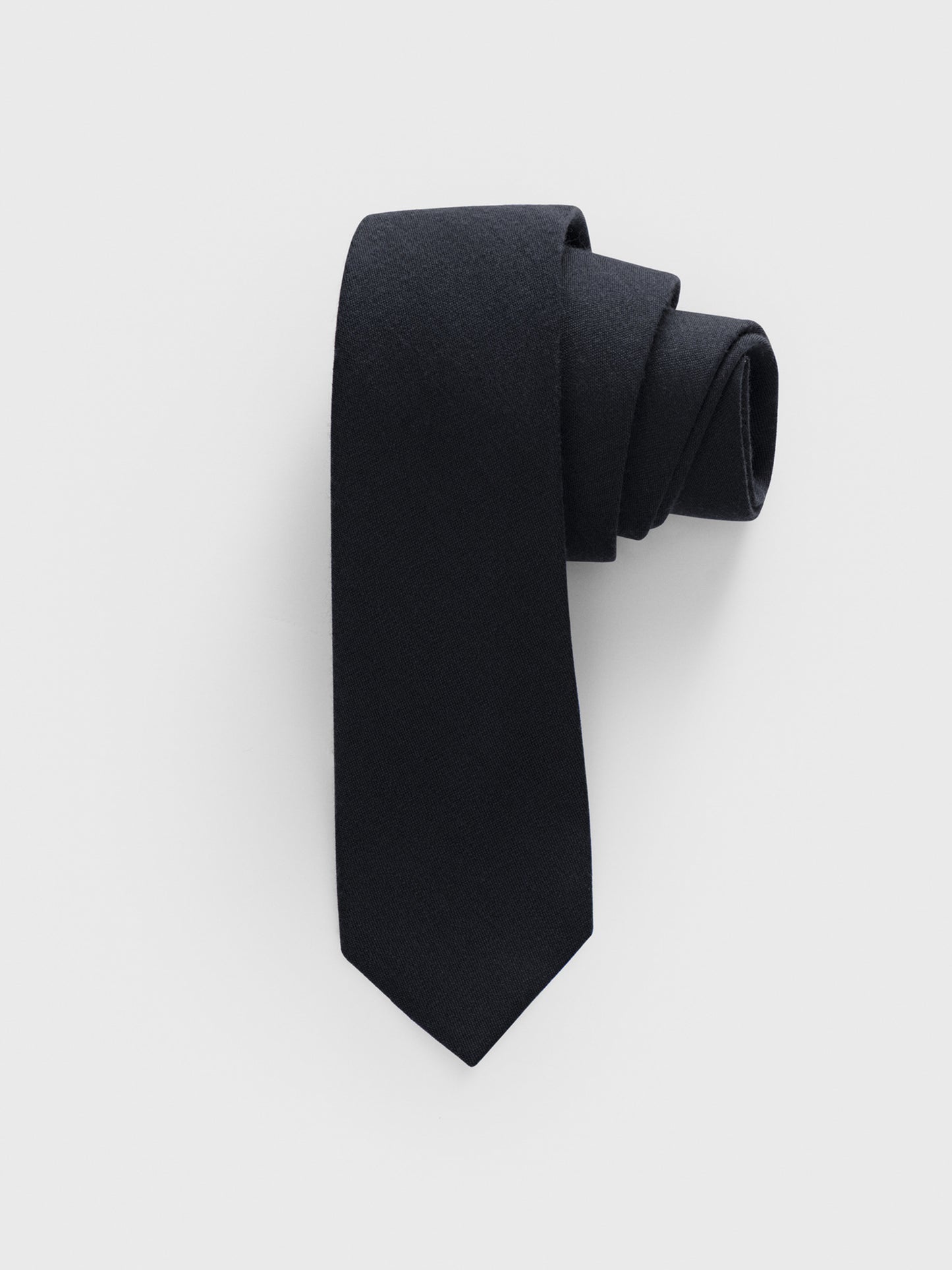 Black Cotton Necktie - The Black Tux - Buy New