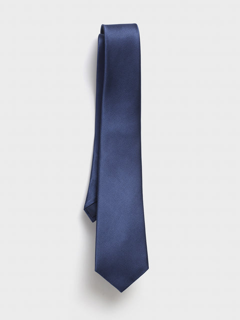 Blue Silk Necktie