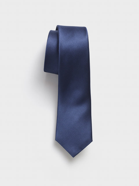 Blue Silk Necktie