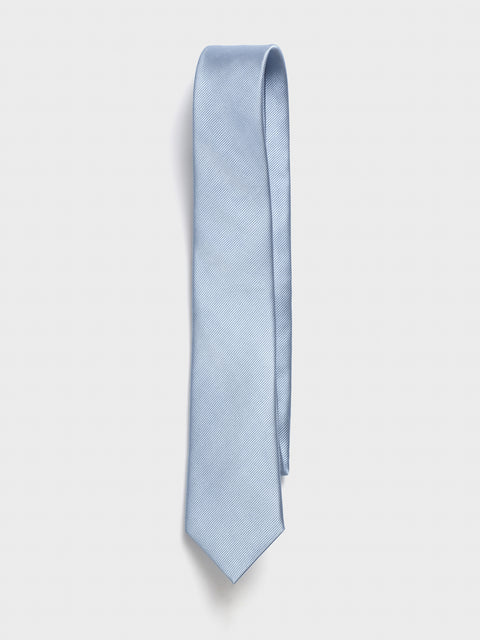 Sky Blue Silk Necktie