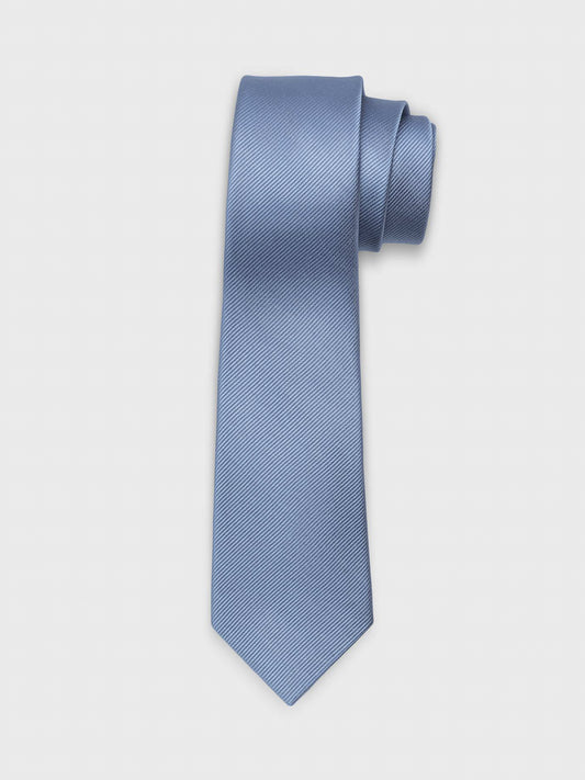 Dusty Blue Silk Necktie - The Black Tux - Buy New