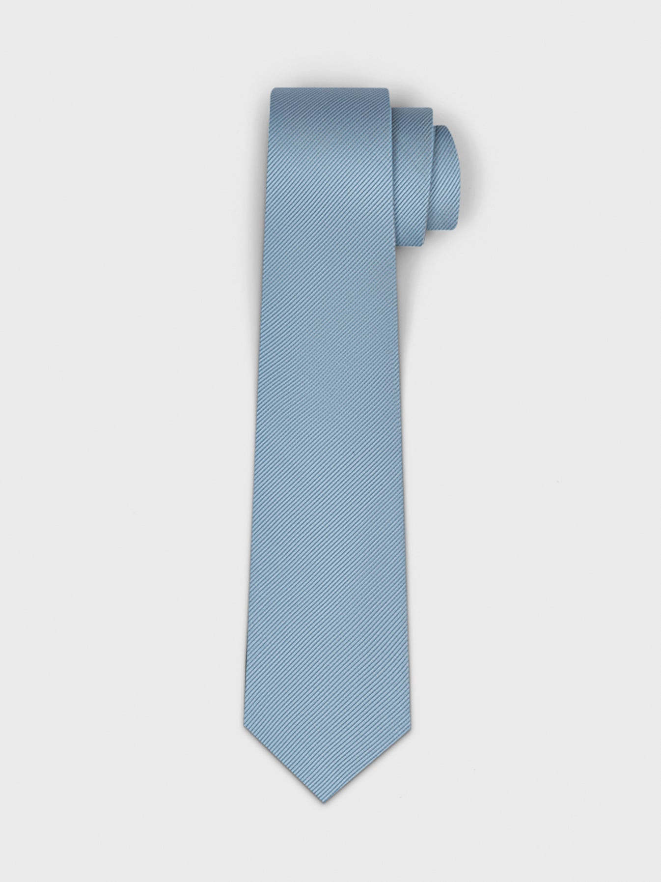 Moody Blue Solid Necktie