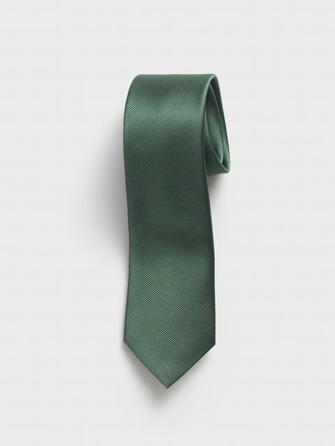 Olive Silk Necktie