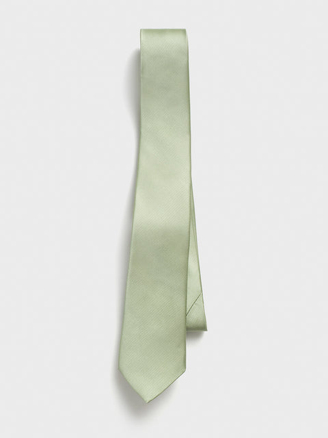 Pale Seafoam Silk Necktie