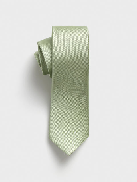 Pale Seafoam Silk Necktie