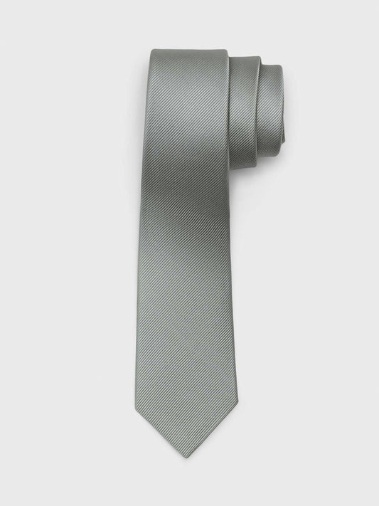 Silver Sage Silk Necktie - The Black Tux - Buy New