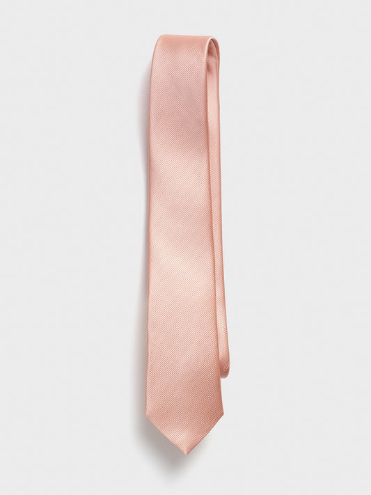 Deep Peach Silk Necktie - The Black Tux - Buy New