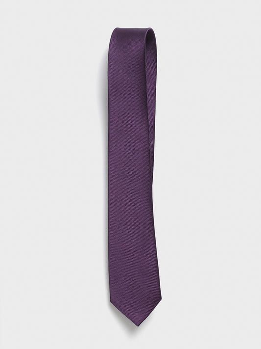 Eggplant Silk Necktie - The Black Tux - Buy New