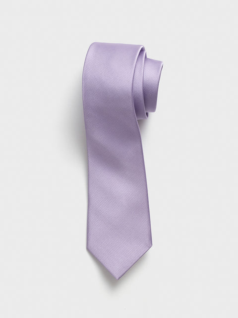 Lavender Silk Necktie