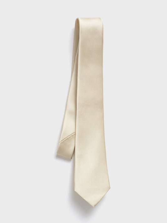 Champagne Silk Necktie - The Black Tux - Buy New