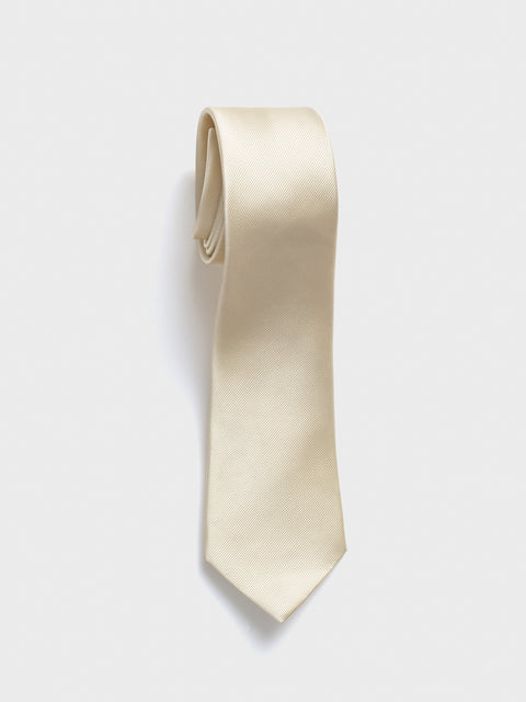 Champagne Silk Necktie