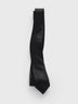 Black Satin Necktie