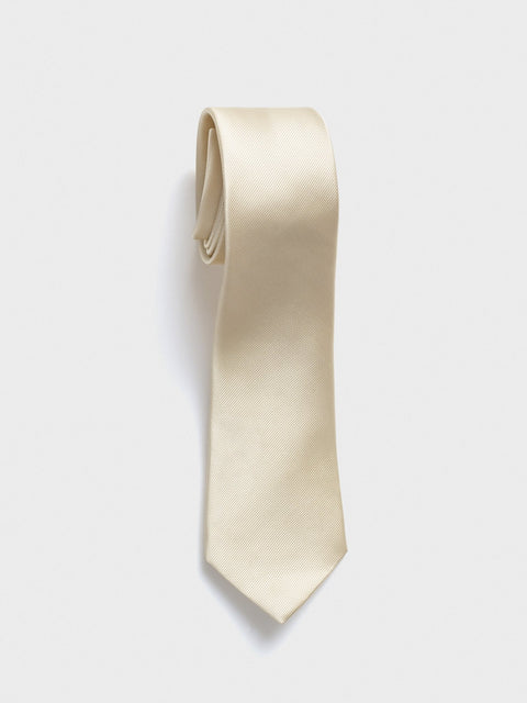 Champagne Silk Necktie