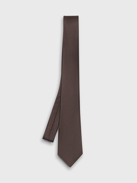 Chocolate Silk Necktie