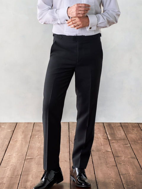 Grosgrain Bound Tuxedo Pants