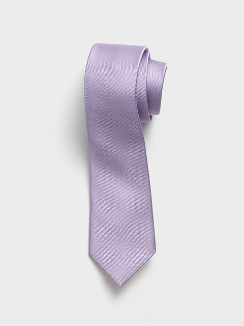 Lavender Silk Necktie