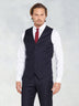 Navy Blue Suit Vest