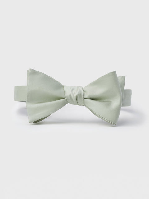 Pale Seafoam Butterfly Bow Tie