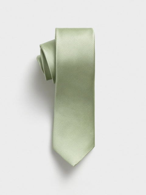 Pale Seafoam Silk Necktie