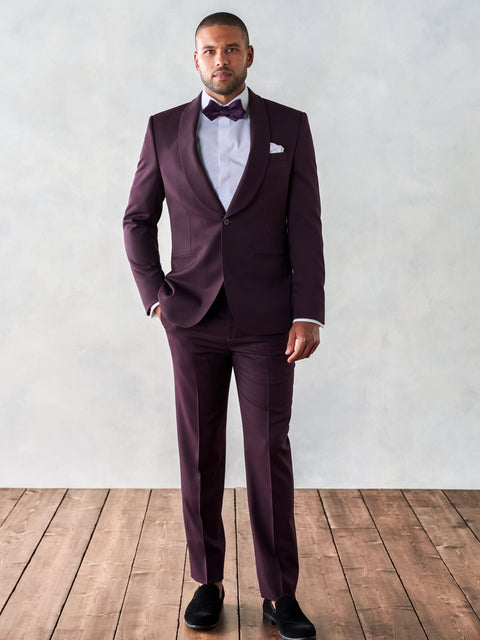 Plum Shawl Tuxedo