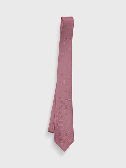 Raspberry Silk Necktie