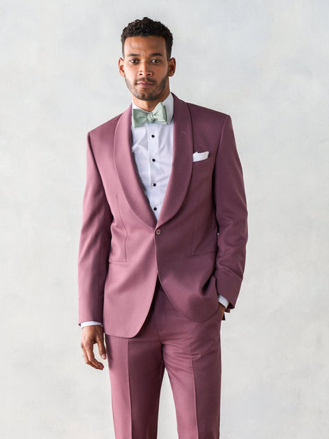 Rose Shawl Collar Tuxedo