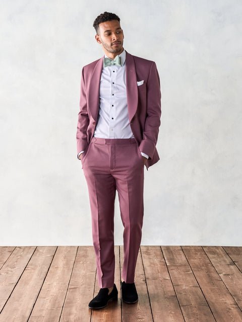 Rose Shawl Collar Tuxedo