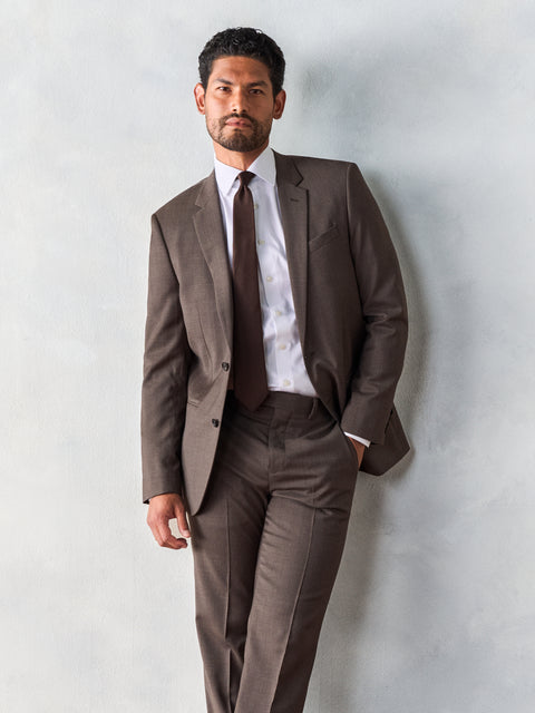 Brown Suit Outfit